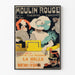 Vintageaffisch La Belle de New York - Vintage väggdekoration
