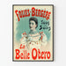Vintageposter Folies-Bergère La Belle Otero