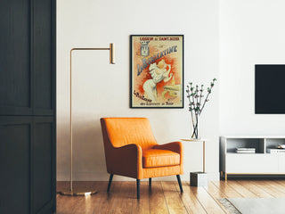 Vintageposter La Burgeatine Saint-Dizier Likör