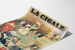 Vintageposter La Cigale John Hewelt för väggdekoration