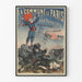 Poster La Commune de Paris 1871 - Historisk väggdekoration