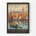 Vintageposter La Côte d'Émeraude - Le Port de Saint-Malo