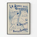 Vintageposter La Danse des Ventres en bleu