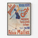 Vintageposter La Danseuse de Corde – Väggdekoration teater och show