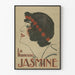 Vintageposter La Danseuse Jasmine - Elegant väggdekoration