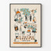 Vintageposter La Foire aux Croûtes - Retro väggdekoration