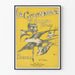 Poster La Golondrina - Vintageillustration av svalar