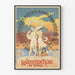 Vintageposter av La Grande Roue de Paris - Retro väggdekoration