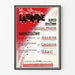 Vintageposter La Grippe - Medicinsk väggdekoration