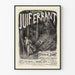 Vintageposter La Légende du Juif Errant av Gustave Doré