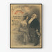 Vintageposter La Lune Rousse Cabaret Artistique Boulevard de Clichy