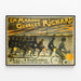 Vintageaffisch La Marque Georges Richard - Retro väggdekoration Paris — inramlat konstverk på väggen