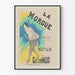 Vintageposter La Morgue - Konstnärlig och retro väggdekoration
