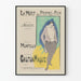 Vintageposter La Mort du Propre à Rien - Retro Väggdekoration