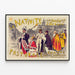 Poster Födelsebilden - Vintage väggdekoration Artem Legrand — inramlat konstverk på väggen