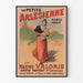 Vintageposter La Petite Arlésienne - Elegant väggdekoration