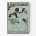 Vintageposter La Revue Déshabillée - Elegant väggdekoration