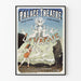 Vintage poster för väggdekoration Palace Théâtre La Vague