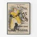 Vintageposter La Valse des Bas Noirs som väggdekoration