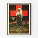 Vintage patriotisk poster Lafayette We Come
