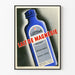 Vintageposter för Magnésiummjölk - Retro väggdekoration
