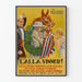 Vintageposter Lalla Vinner – retrobiografiväggdekoration