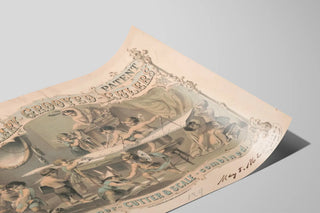 lanes-patent-capillary-grooved-rulers-with-paper-cutter-scale-combined