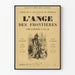 Vintageposter L'Ange des Frontières - Amerikansk tidsperiods väggdekoration