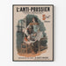 Vintageposter Journal Patriotisk L'Anti-Prussien
