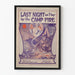 Vintageposter "Last Night as I Lay by the Camp Fire"