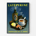 Vintageposter La Tépyrine Prophylax mot influensa