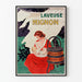 Vintageposter Laveuse Mignon - Retro väggdekoration
