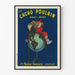 Vintageposter Le Cacao Poulain Väggdekoration