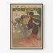 Vintageposter Le Cénacle du Hibou för väggdekoration