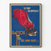Vintageposter Le Chat en Ampoules Rattox väggdekoration