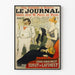 Gammal poster Le Journal La Traite des Blanches - Vintage väggdekoration