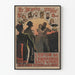 Vintageposter av kejsarens spion, stor historisk roman