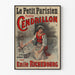 Vintageposter Le Petit Parisien Cendrillon av Emile Richebourg