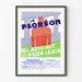 Vintageposter Le Psoréon - Retro medicinsk väggdekoration