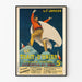 Vintageposter Le Trait d'Union Franco-Italien