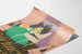 Vintageposter Leichner's Fettpuder elegant väggdekoration