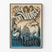 Vintageposter Les Cent Vierges - Opéra Comique i 3 akter
