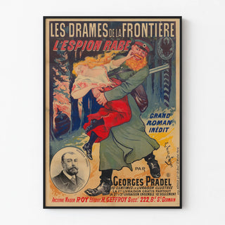 les-drames-de-la-frontiere-lespion-rabe-grand-roman-inedit-par-georges-pradel