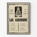 Gammal poster Les Girondins - Historisk vintage väggdekoration