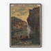 Poster Les Gorges du Tarn - Vintage Väggdekoration