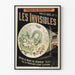 Vintageposter Les Invisibles - Väggdekoration för teatershow