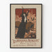 Vintageposter Les Mauvais Bergers - Dramatisk väggdekoration