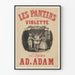 Vintageposter Les Pantins de Violette - Väggdekoration för teater och operett