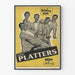 Vintageposter Les Platters - Retro musikväggdekoration