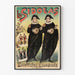 Vintageposter Les Sidolas Duettister från Spanien - Retro väggdekoration